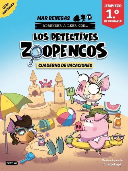 1Ep los Detectives Zoopencos. Cuaderno de Vacaciones. Empiezo 1. º de Primaria
