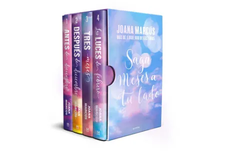 Estuche 4Vols Saga Meses a tu Lado: Antes Diciembre/Despues Diciembre/Tres Meses/ las Luces de Febrero