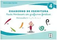 Cuaderno de Escritura. Minúsculas 4: Ñ, J, H, Ch, W, X
