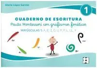 Cuaderno de Escritura. Mayúsculas 1: A, E, I, O, U, M, P, L,