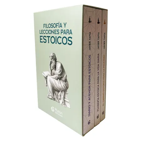 Estuche 3Vols Filosofía y Lecciones para Estoicos