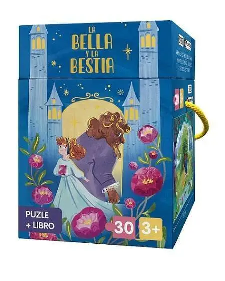 Bella y Bestia. Libro con Puzle de 30 Piezas