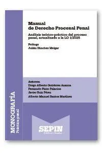 Manual de Derecho Procesal Penal