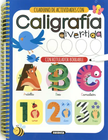 Caligrafía Divertida Incluye Rotulador Borrable Ref 3760