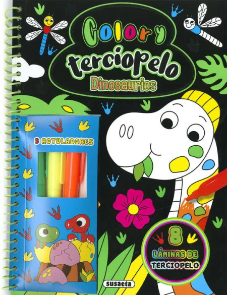 Color y Terciopelo Dinosaurios Ref 3795-1