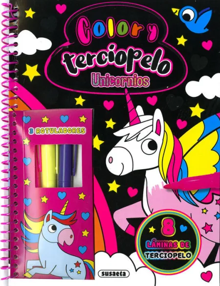 Color y Terciopelo Unicornios Ref 3795-2