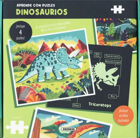 Dinosaurios -Aprende con Puzles