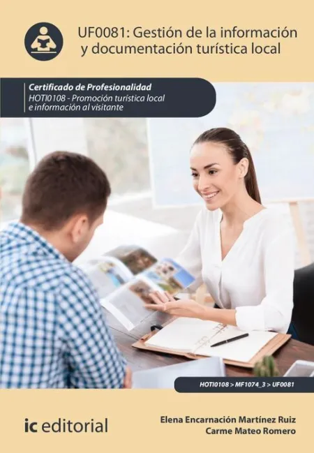 Uf0081 Gestión de la Información y Documentación Turística Local
