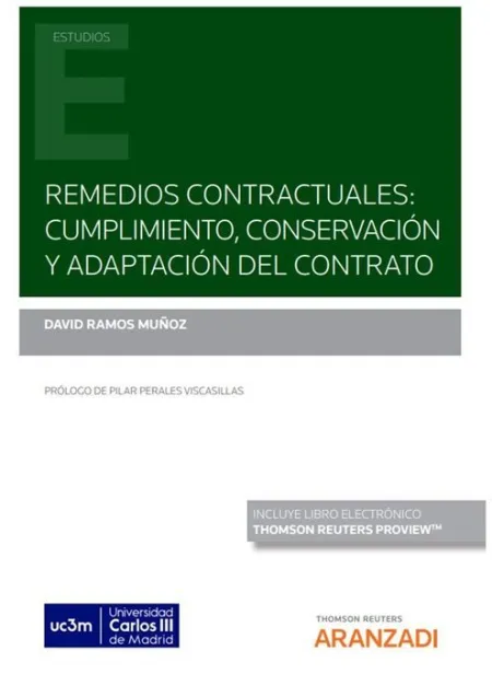 Remedios Contractuales: Cumplimiento, Conservación y Adaptación del Contrato (Pa