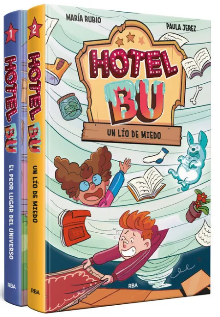 Hotel Bu. Pack Libro 1 y 2