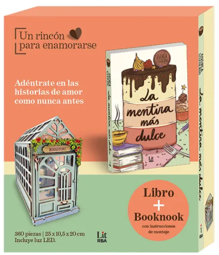 La Mentira Más Dulce + Booknook. Un Rincón para Enamorarse