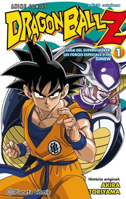 Bola de Drac Z Anime Series Saga del Superguerrer: les Forces Especials Nº 01/06