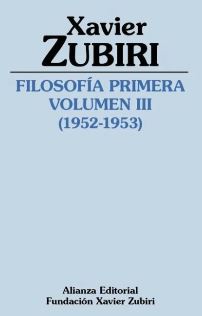 T3 Filosofía Primera (1952-1953)