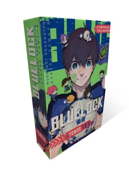 Shonen Starter Set Blue Lock Nº 1+2+3