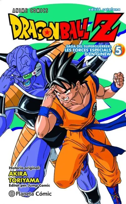 Bola de Drac Z Anime Comics Forces Especials Nº 05/06