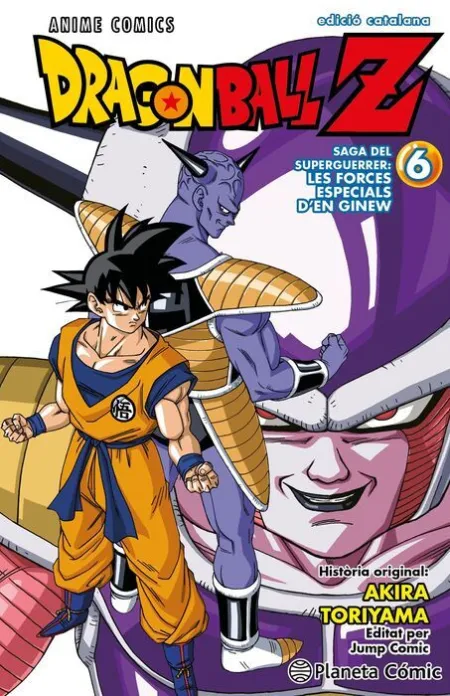Bola de Drac Z Anime Comics Forces Especials Nº 06/06