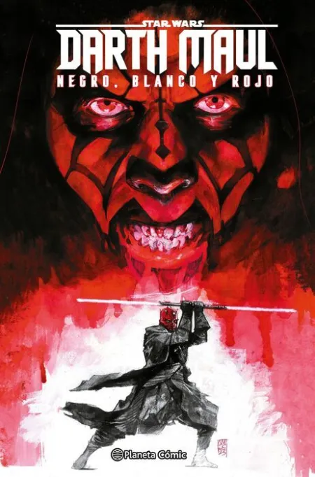 Star Wars Darth Maul: Blanco, Negro y Rojo