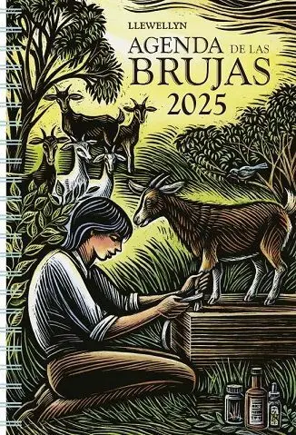 2025 Agenda de las Brujas A5 S/V C/ Anillas
