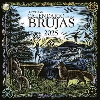 2025 Calendario Pared de las Brujas