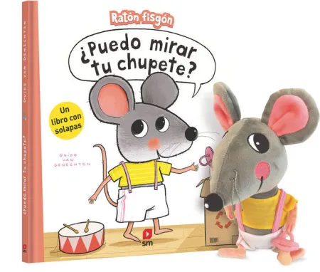 Pack ¿Puedo Mirar tu Chupete? ( Libro+Muñeco)