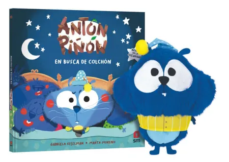Pack Antón Piñón en Busca de Colchón (Libro+Muñeco)