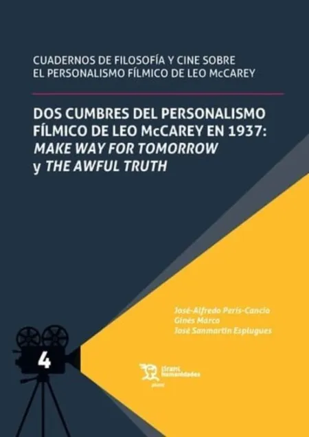 Dos Cumbres del Personalismo Fílmico de Leo Mccarey en 1937: Make Way For Tomorr