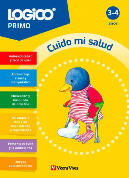 Logico Primo Cuido mi Salud (3-4 Años)
