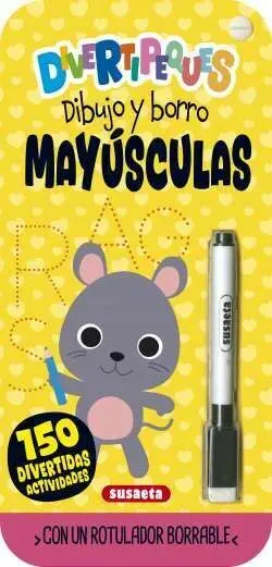 Mayúsculas. Dibujo y Borro con un Rotulador Borrable Ref 3744-03