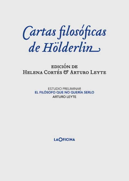 Cartas Filosóficas de Holderlin