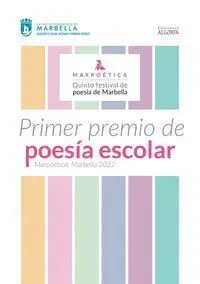 Primer Premio de Poesía Escolar Marpoética. Marbella 2022