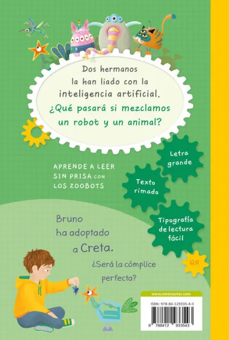 Aprende a Leer sin Prisa con los Zoobots (5) Bruno y Creta, Trastadas Superdiscr