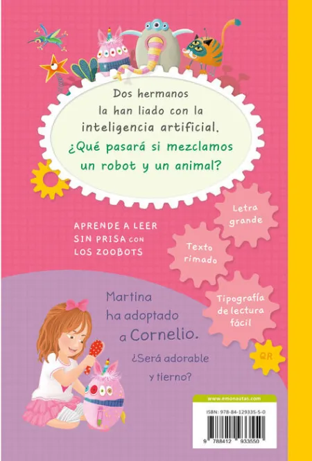 Aprende a Leer sin Prisa con los Zoobots (6) Martina y Cornelio, el Lio del Deci