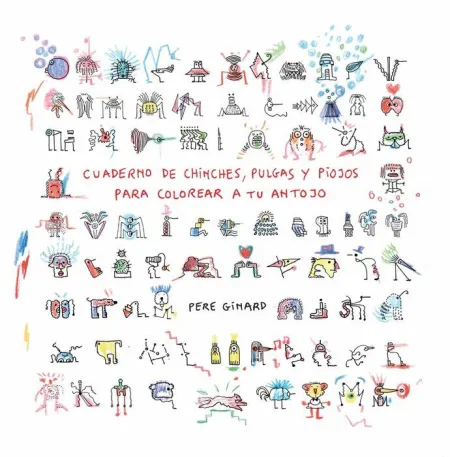 Cuaderno de Chinches, Pulgas y Piojos para Colorear a tu Antojo