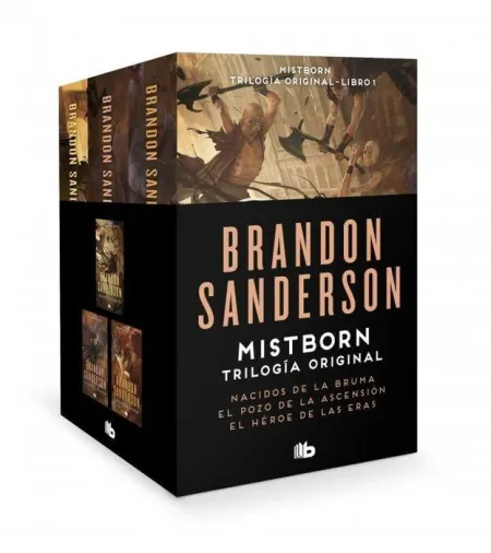 Pack Mistborn 3Vols: el Imperio Final/ el Pozo de la Ascension/ el Heroe de las Eras
