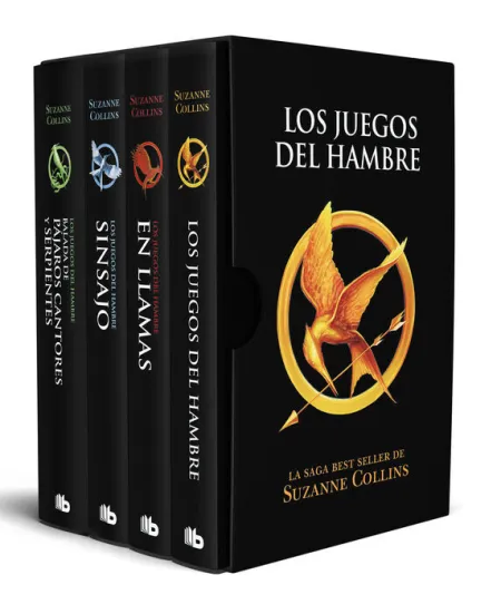 Estuche 4Vols los Juegos del Hambre: los Juegos del Hambre/ en Llams/ Sinsajo/ Balada de Pajaros Cantores y Serpientes