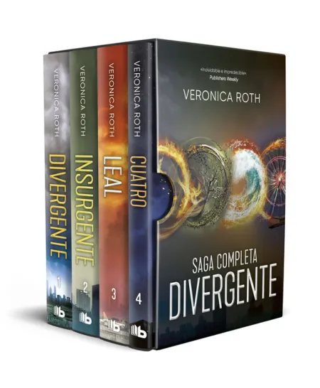 Divergente - Divergente (Estuche Con: Divergente Insurgente Leal Cuatro)