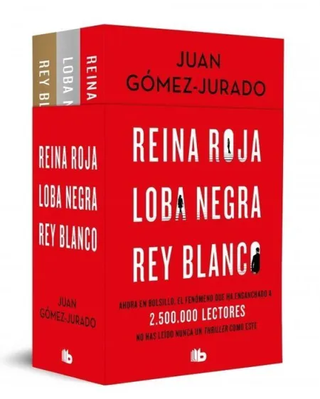 Trilogía Reina Roja (Pack Con: Reina Roja Loba Negra Rey Blanco)