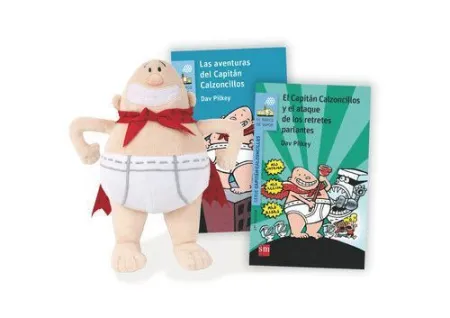 Pack Capitán Calzoncillos + Muñeco