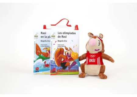 Pack de Rasi Olimpiadas Libro+ Muñeco