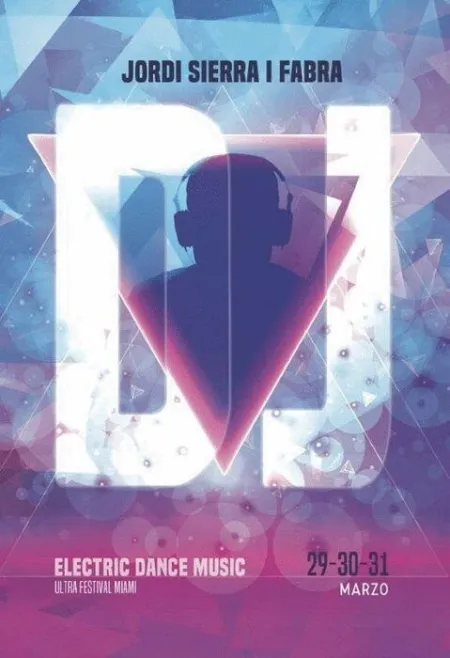 Dj. Electronic Dance Music. Ultra Festival Miami