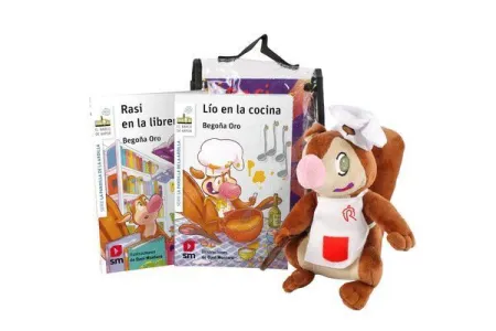 Pack de Rasi Chef Rasi en la Libreria/Lio en la Cocina +Muñeco