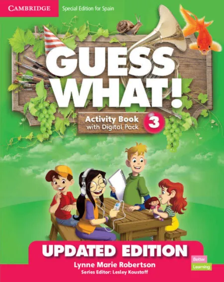 022 3Ep Guess What! Activity Book With Digital Pack And Home Booklet Special Edi