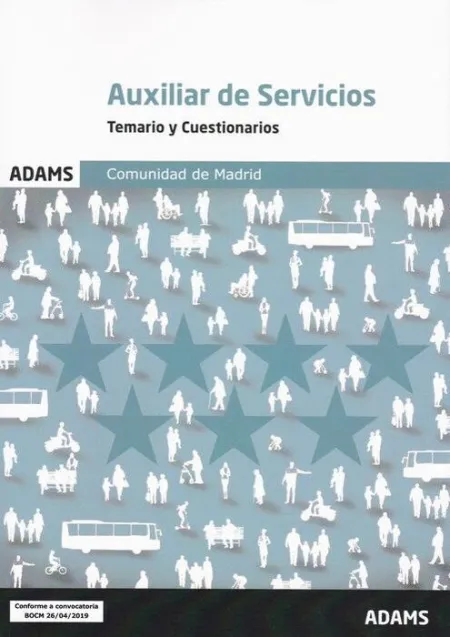 019 (Madrid) Tem/Test Auxiliar de Servicios