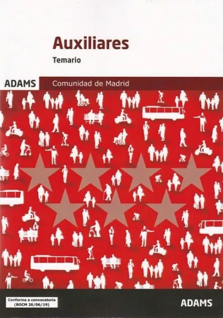 Temario Auxiliares Administrativos Comunidad de Madrid