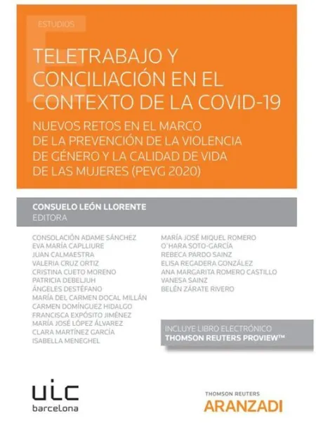 Teletrabajo y Conciliación en el Contexto de la Covid-19 (Papel + E-Book)