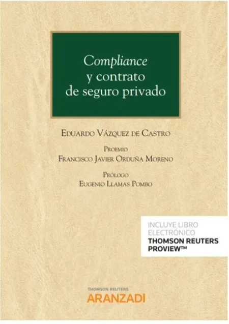 Compliance y Contrato de Seguro Privado (Papel + E-Book)