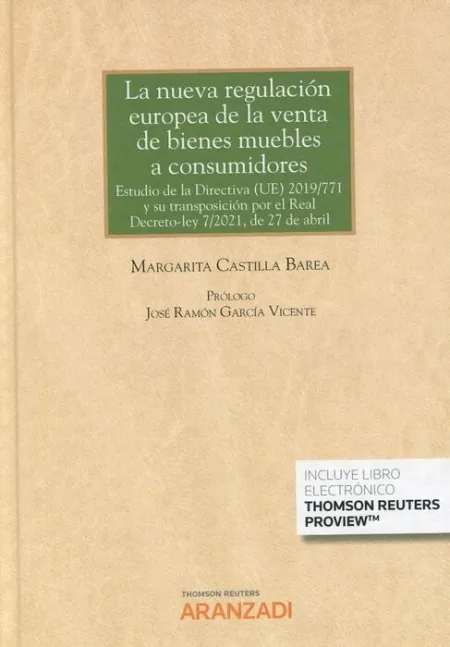 La Nueva Regulación Europea de la Venta de Bienes Muebles a Consumidores