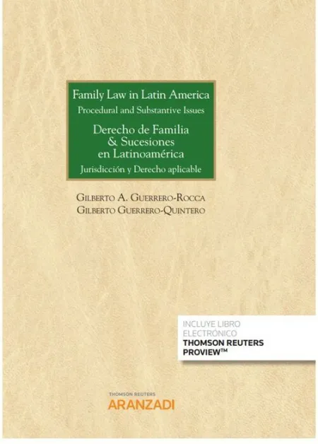 Family Law In Latin America. Procedural And Substantive Issues. Derecho de Famil