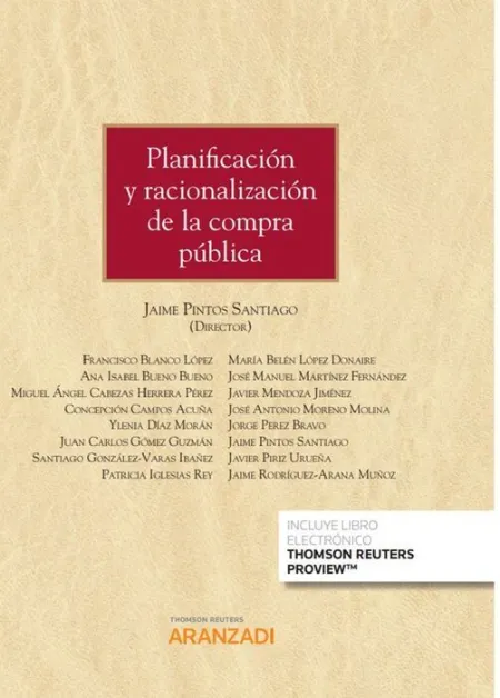 Planificación y Racionalización de la Compra Pública (Papel + E-Book)