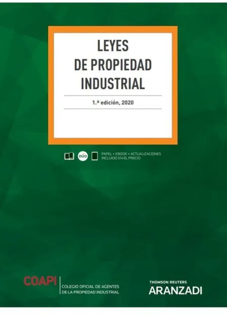 Leyes de Propiedad Industrial (Papel + E-Book)